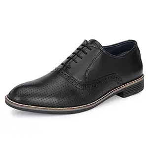 Centrino Black Formal Shoe for Mens 8255