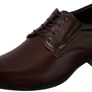 Lee Cooper Men LC1473E2R Leather Formal Shoes_LC1473E2R_Jacobin_40EU, Brown