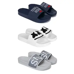 Men's Sandals | Lightweight Wear| Stylish & Easy to Wear For Men's GP-SAN-(3-COMBO)-1588-3030-1589-8