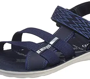 Walkaroo Gents Navy Blue Sandal (W1527) 6 UK
