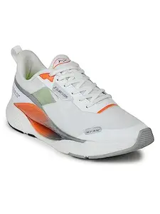 ABROS Mens ASSG1231 Fossil Sports Shoes White/SEA Mist 7 UK