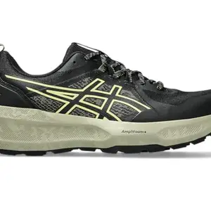 ASICS Mens Gel-Sonoma 8 Black/Lime Green Running Shoes - 8 UK (1011B979.002)