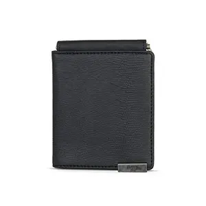 Baggit Autumn-Winter 2019 Faux Leather Men's 2 Fold Wallet (Black) (Gw Gym)