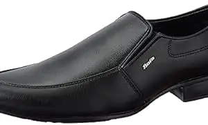 Bata Shark E Men Formal Slip-On Shoes in Black