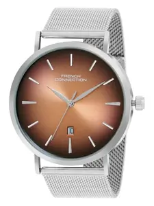 French Connection Analog Brown Dial Men's Watch-FCN086SM