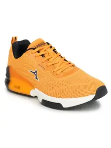 ABROS Mens Ai 2Spl ASSG1015A Sports Shoes Mustard/Black_7UK