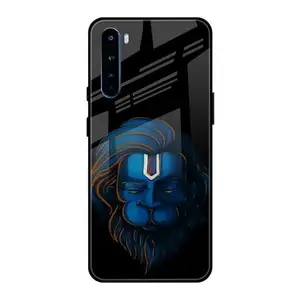 Techplanet -Mobile Cover Compatible with ONEPLUS NORD GOD Premium Glass Mobile Cover (SCP-266-gloneplusnord-197) Multicolor