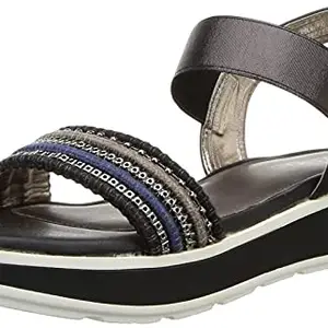 Sole Head Women's 278 Black Fashion Sandals - 6 Uk (39 Eu) (7 Us) (278Black)