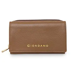 Giordano Women's Brown PU Casual Wallet