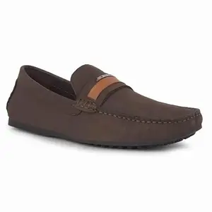 Lee Cooper Mens Casual Slipon Shoe LC6144D UK 7 Brown