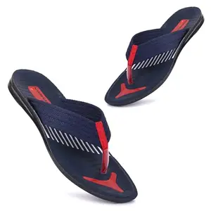 Men's Lightweight Comfortable | PU Sliper|Slides | PU Slipper Chappal For Men GEN-3130-8(Blue)-8915