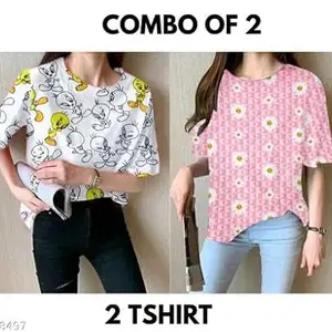 Trendy Women’s T-Shirt – Soft, Stylish, and Comfortable Tee for Everyday Fashion and Casual Wear Design No SH-P3934-S