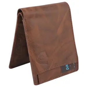Keviv Leather Wallet for Men - Brown (GW220-BR5)