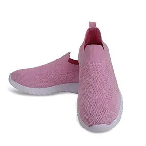TPENT Comfortable Casual & Sports Shoe's for Women&Girls(AR-203,Pink,5)