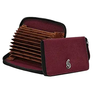 SOUMI Genuine Leather Cherry Wallet for Women (GCH02CR)