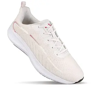 WALKAROO Gents White Sports Shoe (WS9077) 8 UK