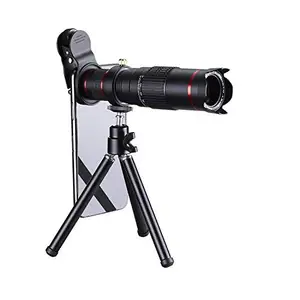 Drumstone Drumstone Universal 4K HD 28X Zoom Mobile Phone Monocular Telescope Lens Astronomical Zoom Lens extendable Tripod for All Smartphones (26x Telescopic Lens)