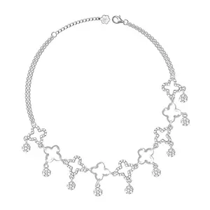 GIVA 925 Silver Celtic Anklet, Single | Gifts for Women and Girls | With Certificate of Authenticity and 925 Stamp | 6 Months Warranty*