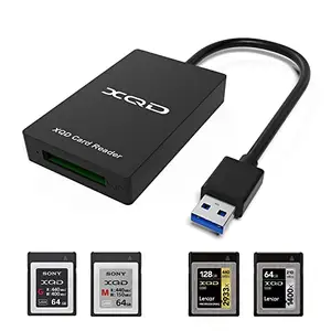 Artek Upgraded Version XQD Memory Card Reader for Sony G/M Series USB Mark XQD Card, Lexar 2933x/1400x USB Mark XQD Card for Windows/Mac OS. USB 3.0