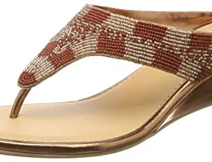 BATA Women's Breeze Elan Red Slippers-3 UK (36 EU) (6715912)