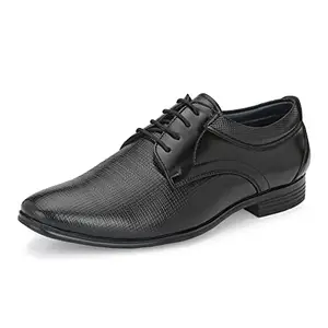 Centrino Men's Black Uniform Dress Shoe (6052-01)