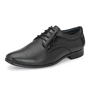 Centrino Men's 6052 Black Formal Shoes_7 UK (6052-01)