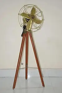 Campus Instruments Antique Floor Fan, Royal Navy Fan