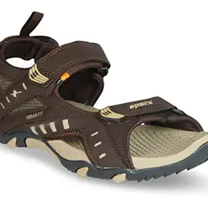 Sparx Mens SS 485 | Latest, Daily Use, Stylish Floaters | Beige Sport Sandal - 7 UK (SS 485)