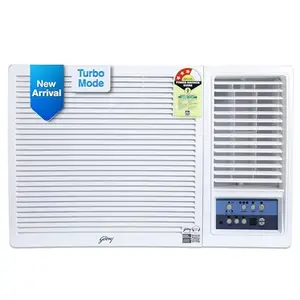 Godrej 1.5 Ton 3 Star, Turbo Mode, Inverter Window AC (Copper, Anti-Dust Filter, Anti-Freeze Thermostat, 2023 Model, AC 1.5T WIC 18UTC3 WWA, White,) price in India.