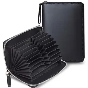 MATSS Faux Leather Elegant RFID Protected 18 Card Slots Wallet for Men and Women
