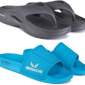 BERSACHE Soft Classic Casual with Regular wear Sandal for Men's || Multi Color-6066-6042