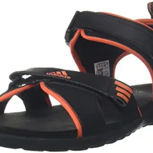 Adidas mens YANET M CBLACK/SEIMOR Sport Sandal - 10 UK (GB2983)