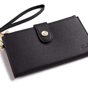 Claasico Women?s Luxury RFID Blocking Bifold Wallet | Multi Card Case Purse with Zipper Pocket