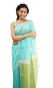 Orbexa Soft Cotton Saree for Women with 0.8 Meter Blouse Piece – 5.5 Meter Comfortable Traditional Ethnic Saree for Wedding, Festival, Party & Daily