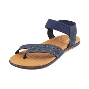 Mochi Womens Synthetic Blue Navy Sandals (Size (5 UK (38 EU))