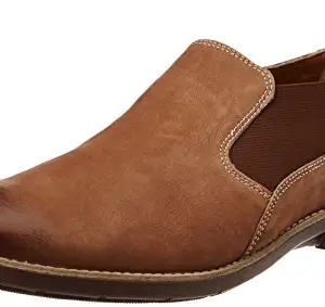 Ruosh Men's Gold -06 Tan Leather Formal Shoes - 9 UK/India (43 EU)(10 US)