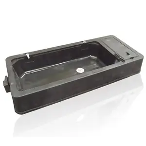 Universal Industrial Sewing Machine Base with Oil Pan – Durable Plastic Stand, Compatible with Juki, Brother, Singer, Jack & More