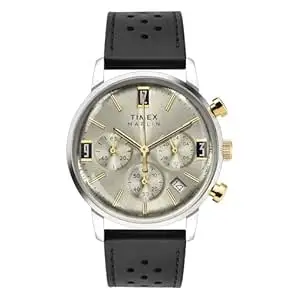 TIMEX Marlin Analog Watch for Men with Round Dial & Water Resistant Man's Wrist Watches