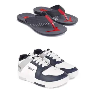 Men's Stylish Casual Shoes | Comfortable & Trendy Daily WearPremium Casual Shoes for MenGR-SPO-(2-Combo)-3131-1075-7 Multicolor