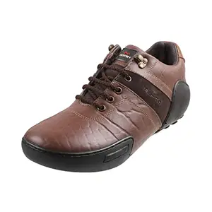 Metro Mens Velvet Brown Lace-up Shoes (Size (9 UK (43 EU))