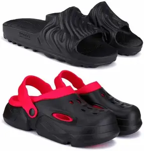 BERSACHE Men Clogs with Regular wear | Ultra Soft & Flexibility Technology Multicolor