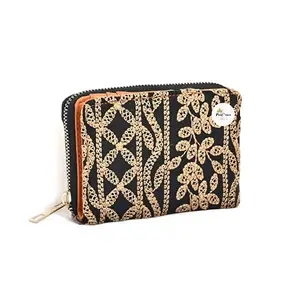 FeelOrna handicrafts and Jewellery Handmade Embroidered Multipurpose Wallet or Mini Wallet or Hand Purse with Card Slots for Women