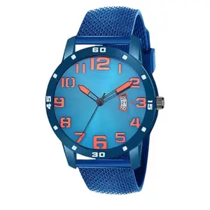 Two Tone Chain & Blue dial Watch for Men | Watch for Boys
