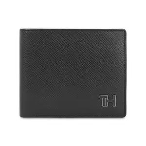 Tommy Hilfiger Grimstad Men Leather Global Coin Wallet - Black