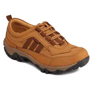 Red Chief Red Chief Rust Leather Casual Shoes for Men