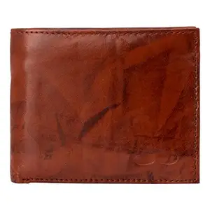 VOYLLA Brown PU Leather Wallet for Men from Dare