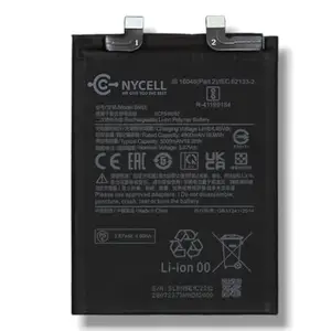 Original NYCELL Mobile Battery BN5E Compatible with Redmi Note 11 Pro 5G Poco X4 Pro 5G with Warranty