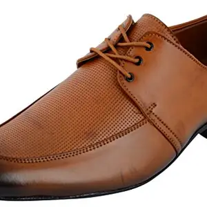 Auserio Men's Tan Formal Shoes - 7 UK/India (41 EU)(SS 912)