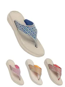 rityanusaarh casual flip flops for women (blue, numeric_5)