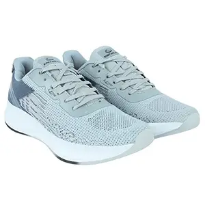 Lancer Mens RAMBO-163 Grey Running Shoe - 6 UK (RAMBO-163LGR-SGRY-6)